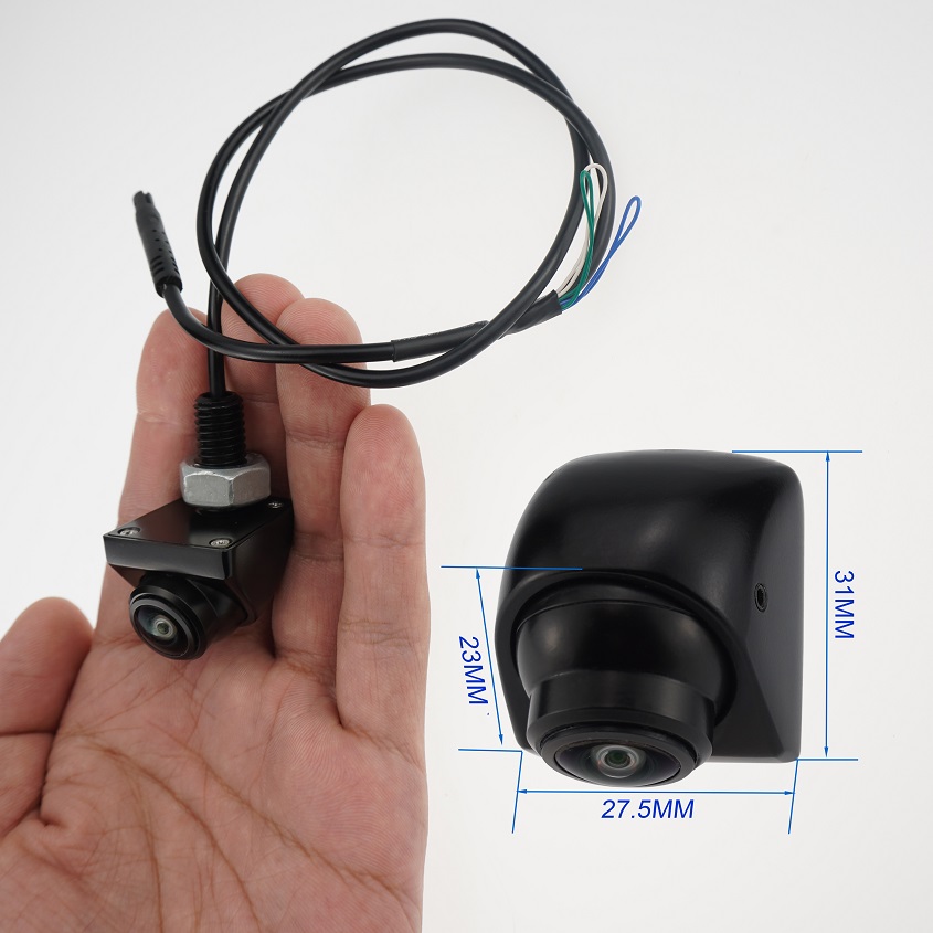 AHD/CVBS switchable 360° Rotatable Car backup Camera 