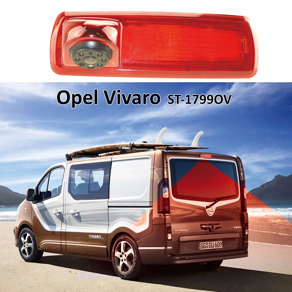 2014 Opel Vivaro / 2014 Renault Trafic vans 3rd brake light reversing camera