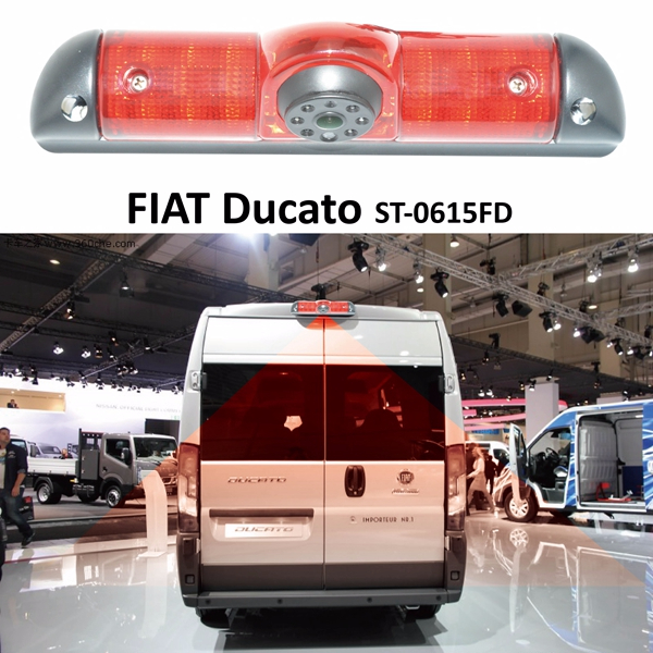 FIAT Ducato 2006-2015/Citroen Jumper/Peugeot Boxer style vans third brake light reversing camera