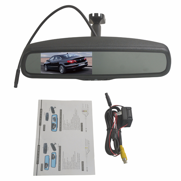 4.3 Inch Mirror Monitor With Stalk
