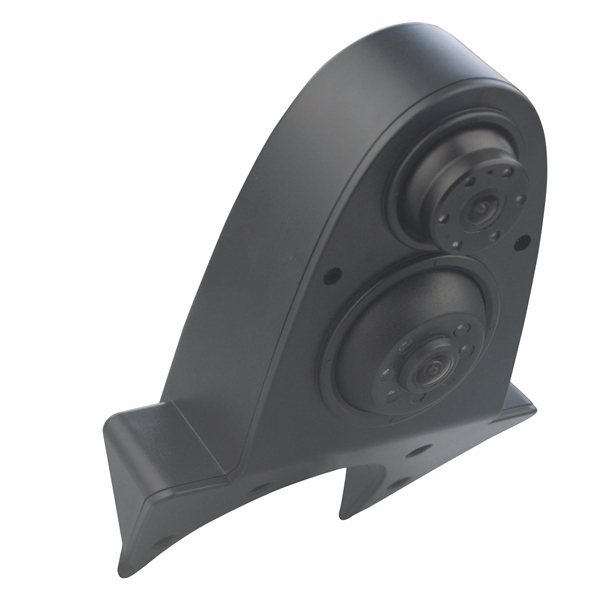 Dual lens  reversing camera