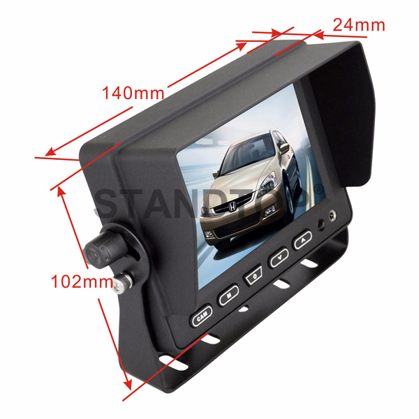 5Inch HD 1080P Rearview Monitor