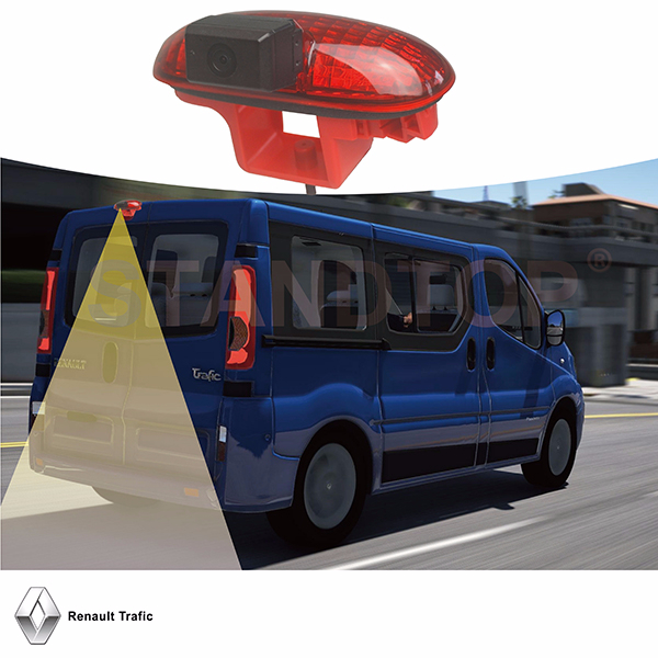 Renault Trafic(2001-2014)/Combo(2001-2011)/Vauxhall Vivaro(2001-2014) brake light reversing camera