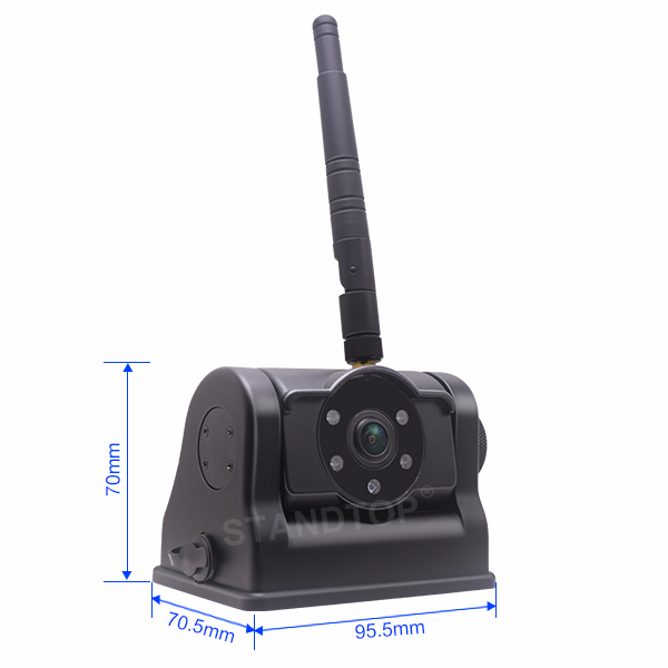 Wifi Rearview Camera With Magnet And Built-In Battery