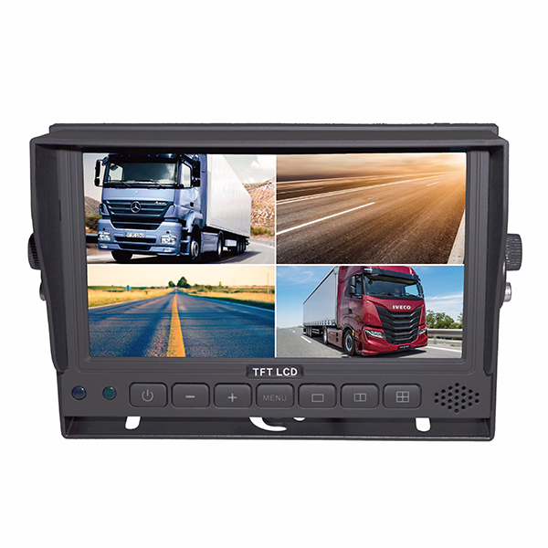 7 inch HD 1080P Quad Rearview monitor 