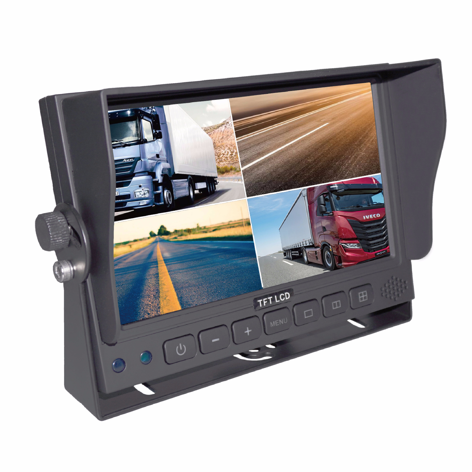 7 inch AHD Quad Rearview monitor 