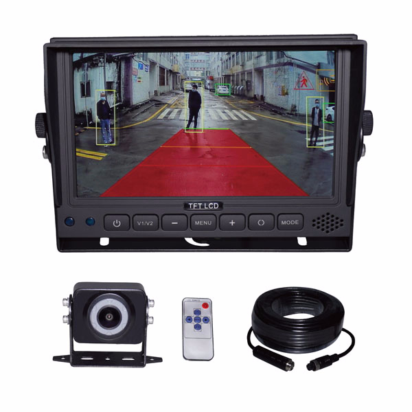7Inch HD AI Pedestrian & Vehicle Detection System