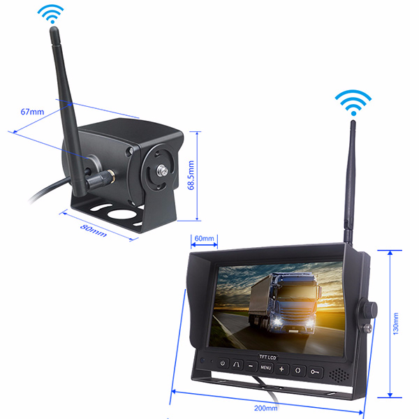 7Inch AHD Wireless Video System