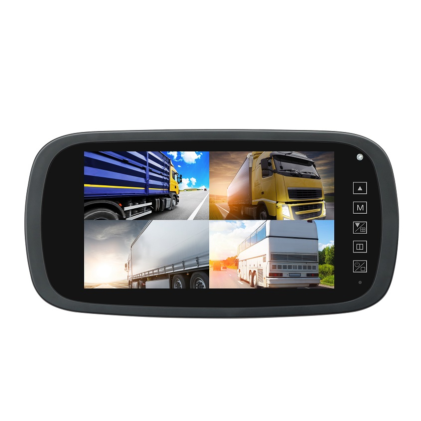 7inch IPS HD 1080P Quad Mirror Monitor