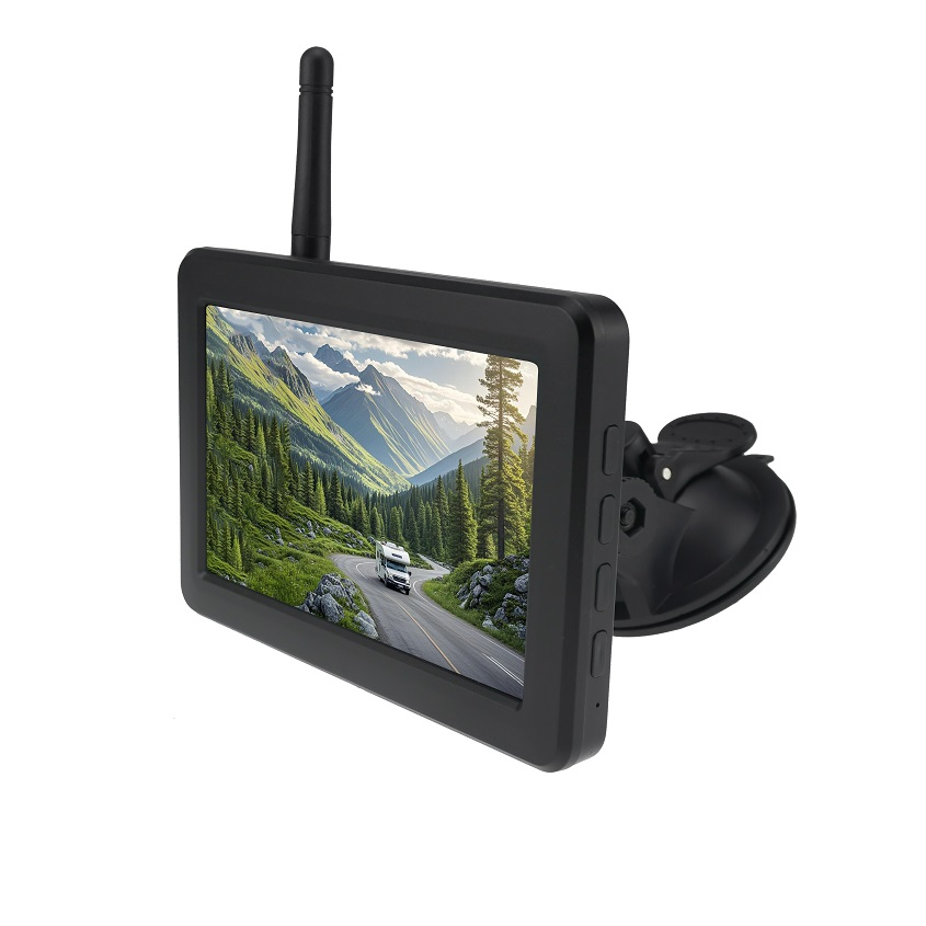 5inch Wireless Magnetic Hitch Camera System