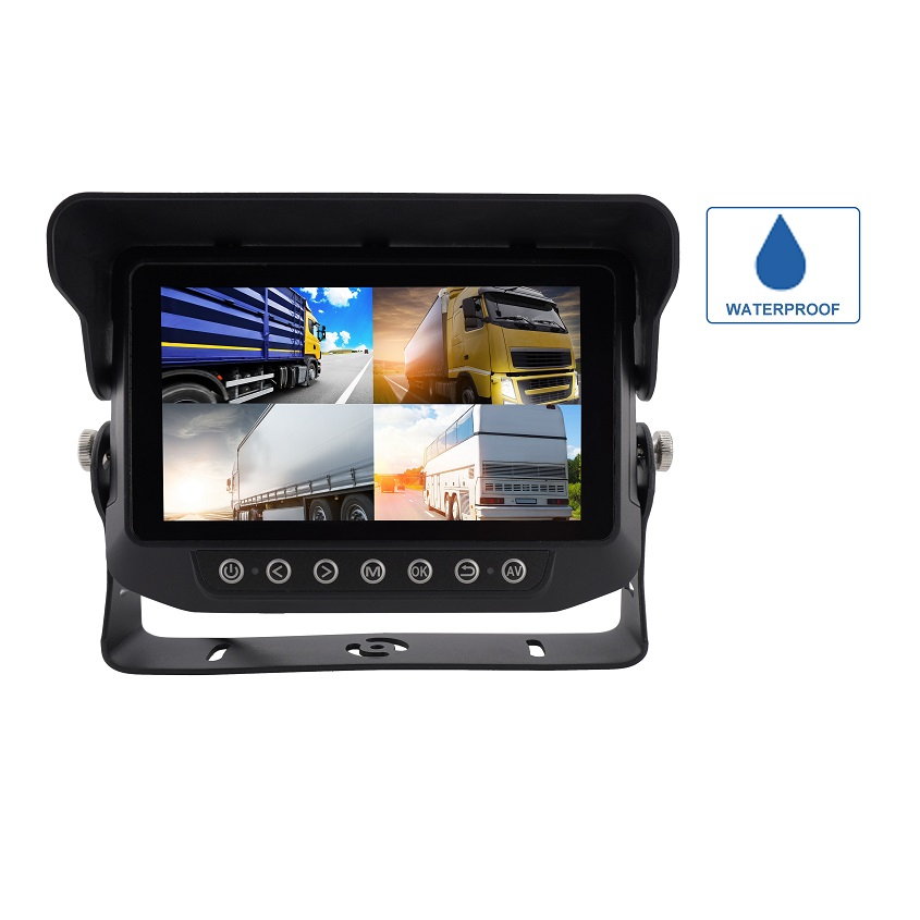 7Inch HD 1080P Quad Waterproof Monitor