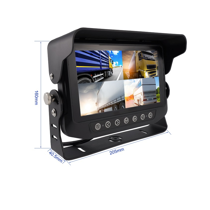 7Inch HD 1080P Quad Waterproof Monitor