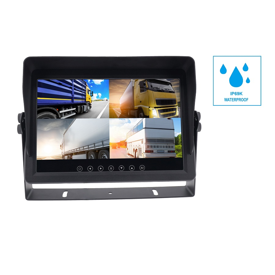 10.1inch HD 1080P Waterproof Quad Monitor