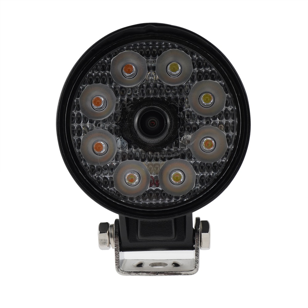 HD 1080P Round Work Lamp Camera