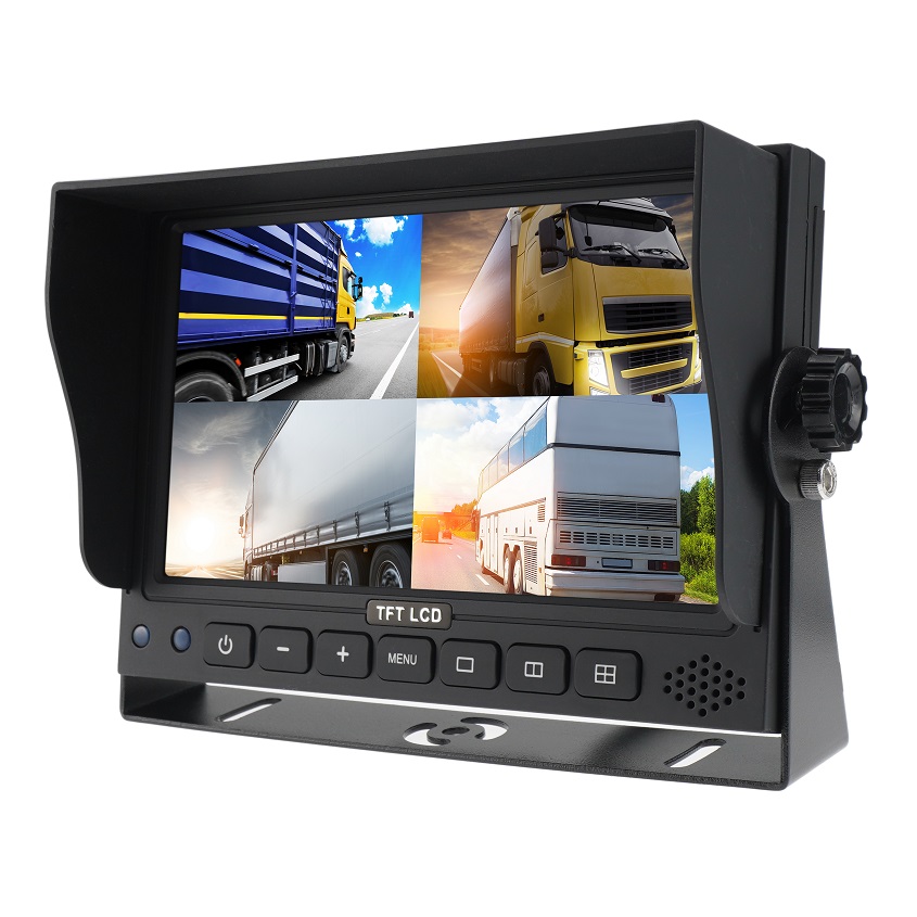 7-inch HD 1080P Quad Rearview monitor 