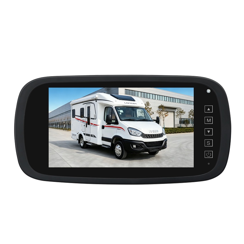 7-inch AHD 2 Channel Clip on Mirror Monitor 
