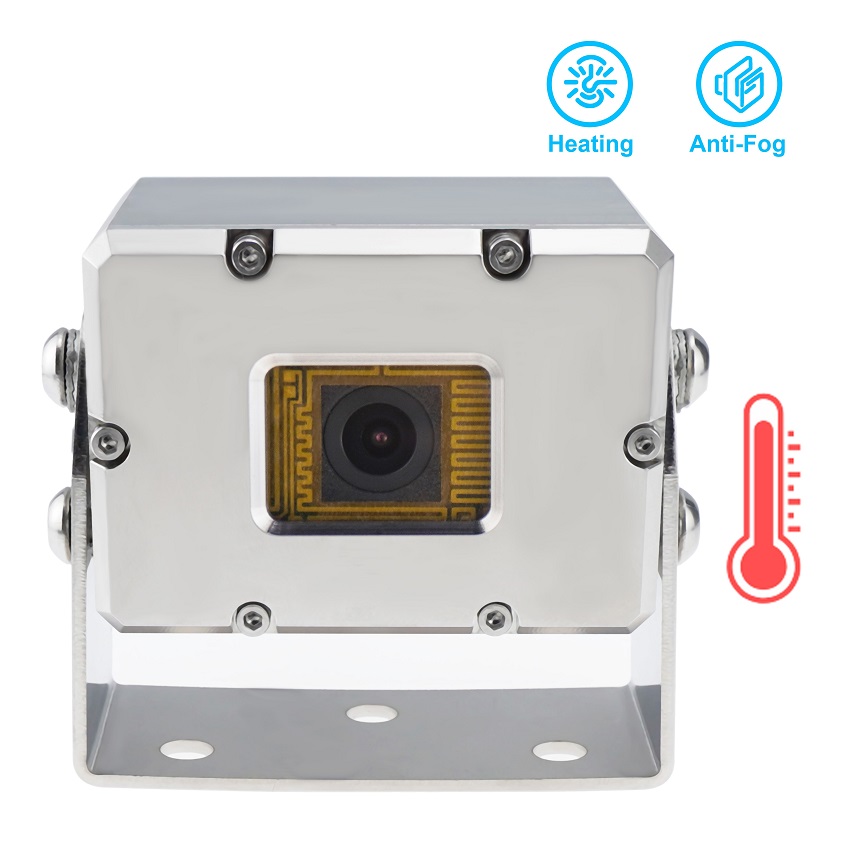 Heated Stainless Steel Heavy-Duty Vehicle Camera